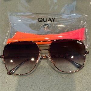 Quay Australia Tortoise Shell Sunglasses